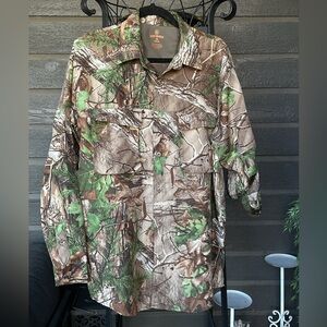 Game Winner Realtree Camouflage Hunting Shirt M